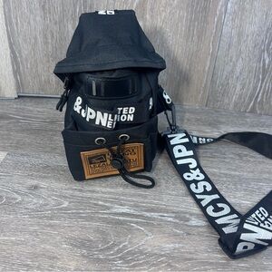 MCYS&JPN Black Crossbody Bag -Limited Edition, Lezai Jiong Tu, Streetwear Style